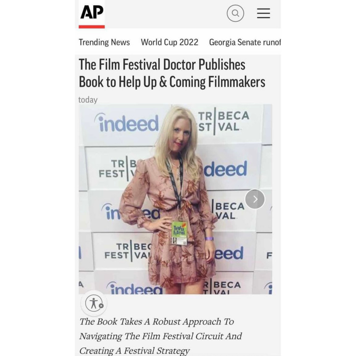 The Film Festival Doctor Publishes Book to Help Up & Coming Filmmakers